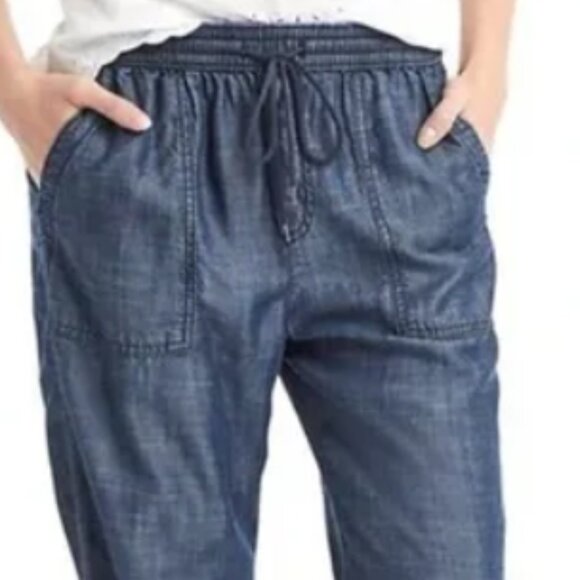 GAP Pants - ☁️ Buttery Soft Gap 100% Tencel Denim Joggers Eco-Chic Size M